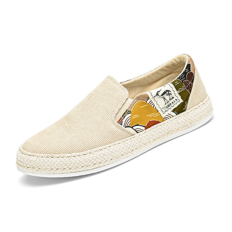 Damen Espadrilles Bequem Slip-On Sneaker Sommer