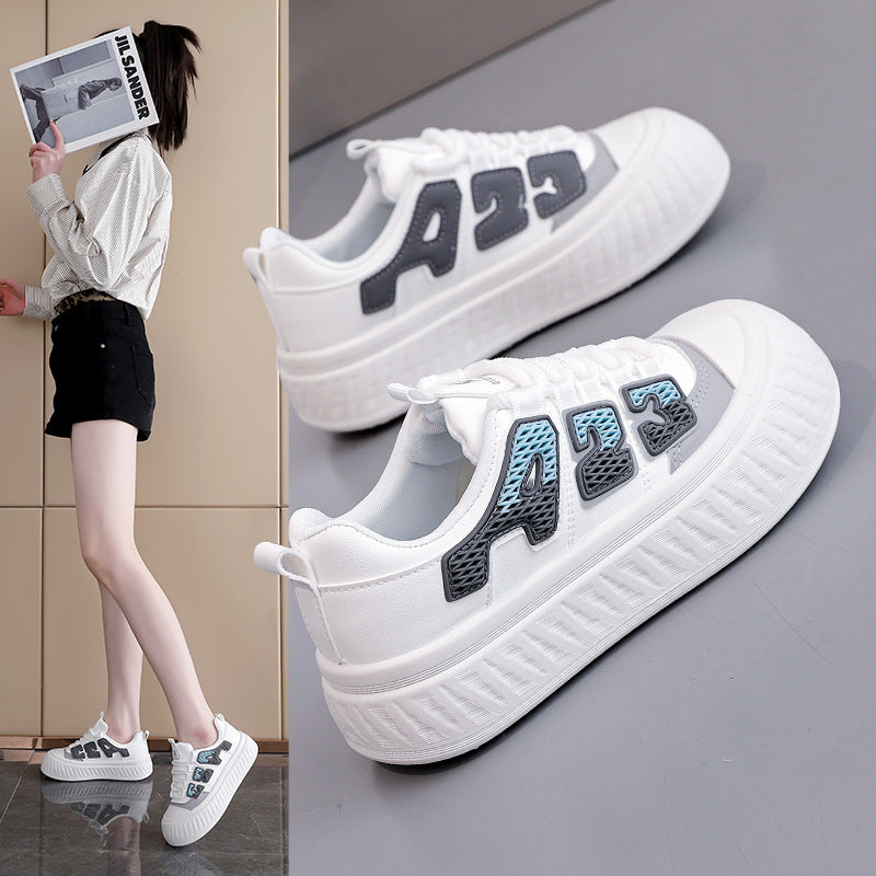 Damen Plateau Sneaker Bequem Modern mit Dämpfung - BerlinGlamour