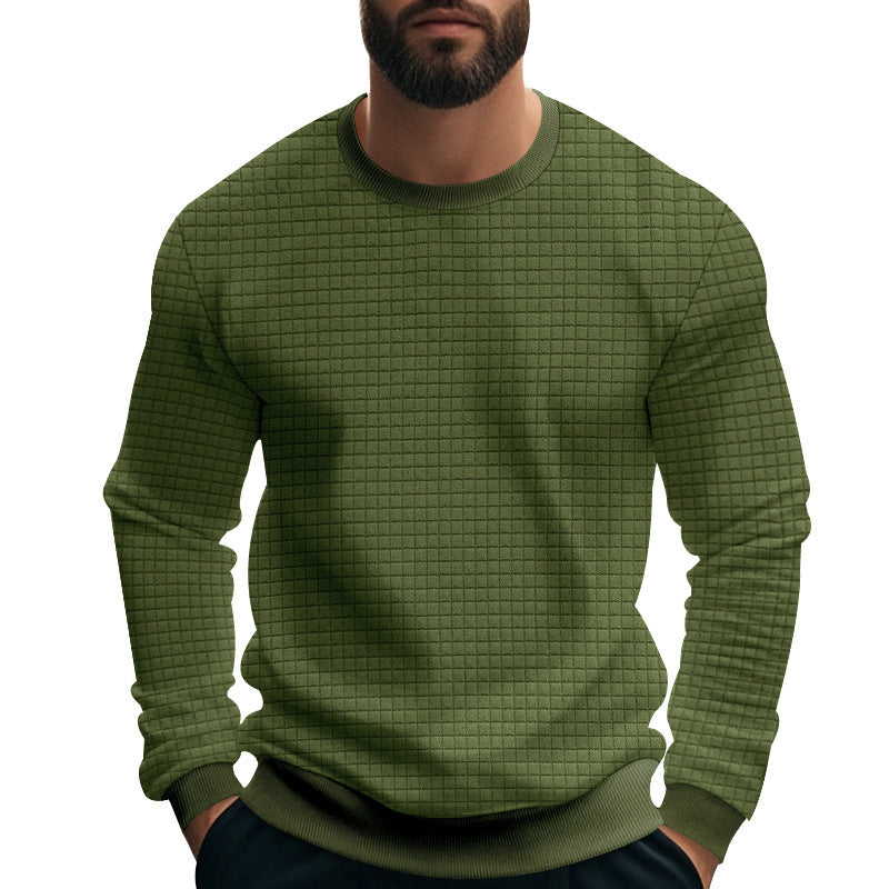 Herren Sweatshirt Grau Modern Sportlich