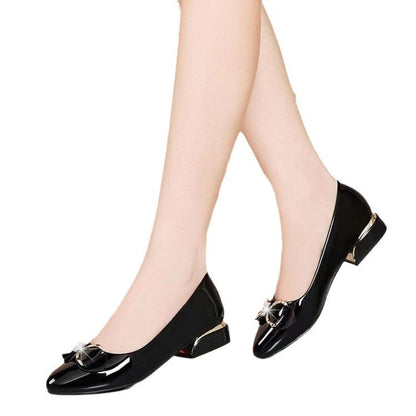 Damen Pumps Hochhackig Schmuck Akzent Komfort Blockabsatz