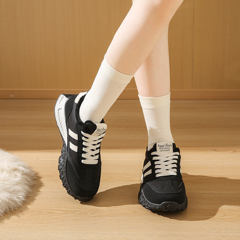 Damen Sneaker Sportlich Komfortabel Mit Weichem Innenfutter