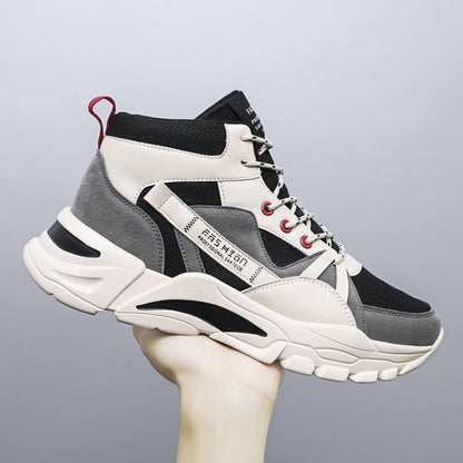 Damen Sneaker Hoch hoher Schaft bequem strapazierfähig