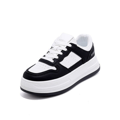 Damen Sneaker atmungsaktiv mit dicker Dämpfung Modern