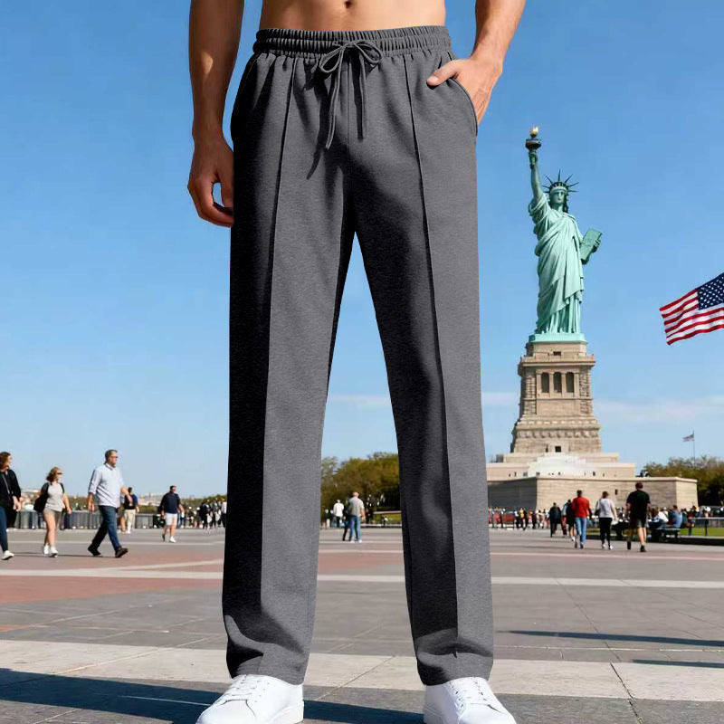 Bequeme Herren Jogginghose Elastisch Mit Taschen