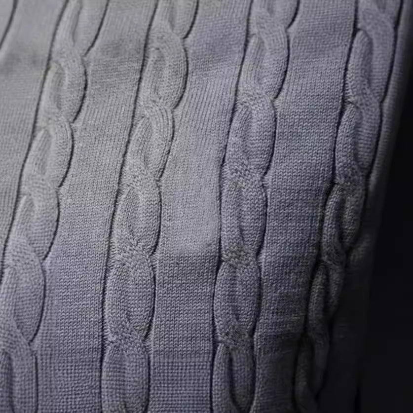 Herren Strickpullover Gemustert Modern Style
