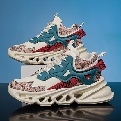 Damen Sneaker Laufschuhe Dämpfung Sportlich Modern