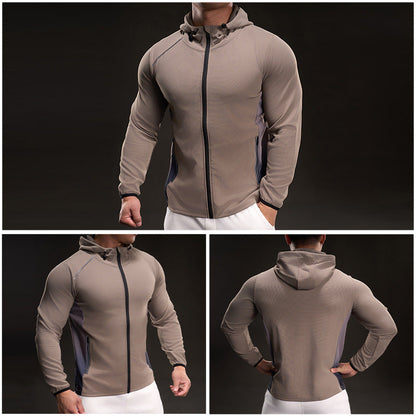 Herren Funktionsjacke Wasserdicht Athletisch Sportlich
