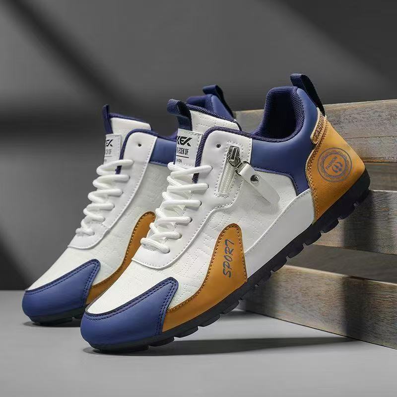 Damen Sneaker Modisch Komfortabel Mit Reißverschluss