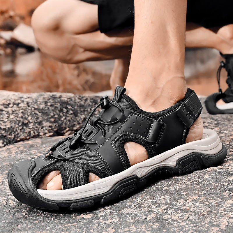 Herren Outdoor-Sandalen Sportlich Atmungsaktiv