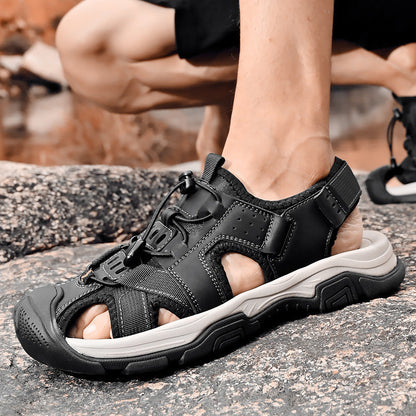 Herren Outdoor-Sandalen Sportlich Atmungsaktiv