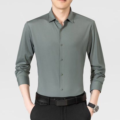 Herren Hemd Elegantes atmungsaktives Business-Hemd