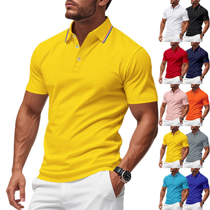 Herren Poloshirt Feuchtigkeitsregulierend Modern Slimfit - BerlinGlamour