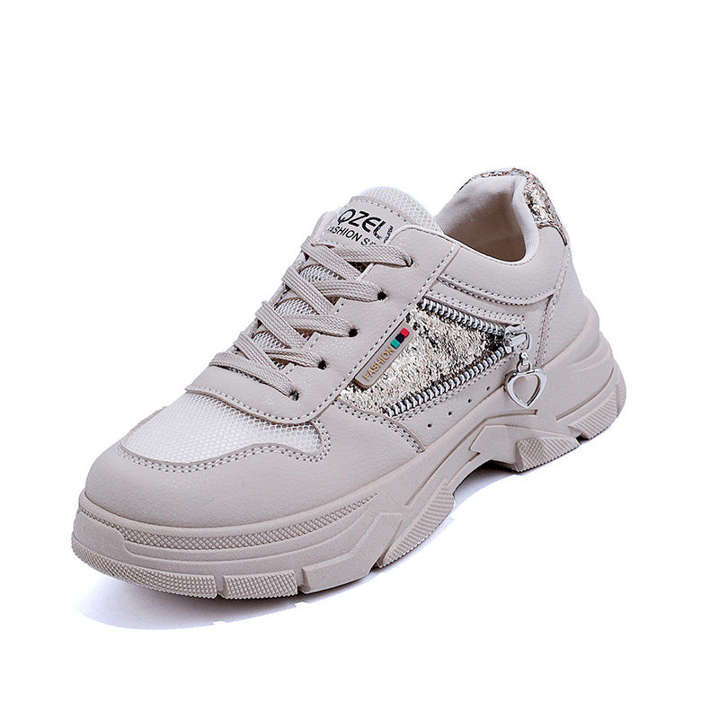 Damen Sneaker Modisch Funkelnd Atmungsaktiv