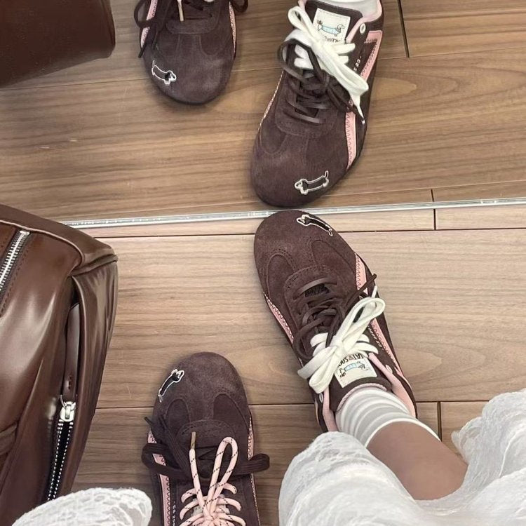Damen Schnürschuhe Halbhoch Schick Mode - BerlinGlamour