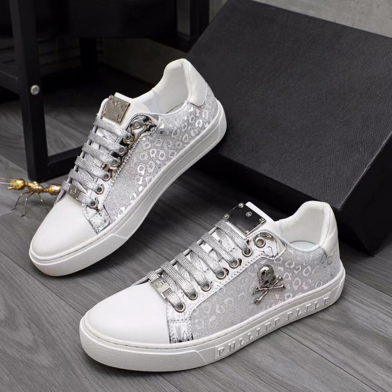 Damen Sneaker Modern Glanz Detail Rutschfest