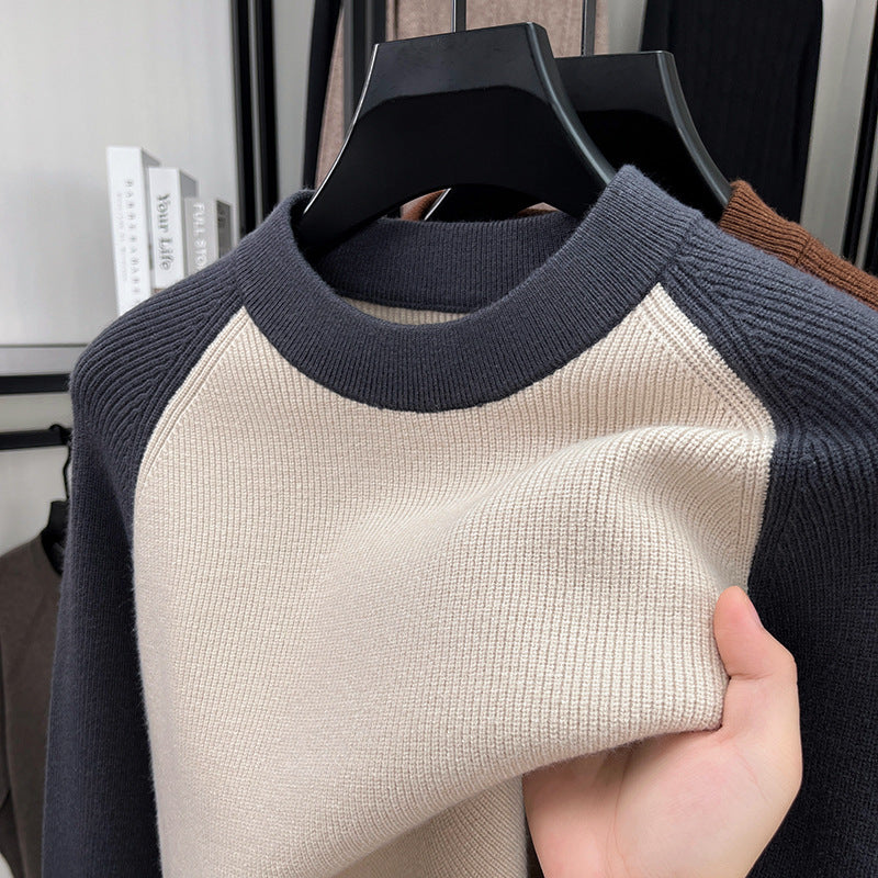 Herren Sweatshirt Raglan Ärmel Modern Style - BerlinGlamour