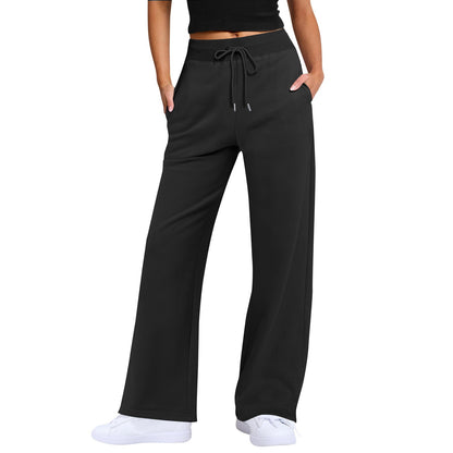 Damen Sporthose Weite Bequem Sportliche Hose
