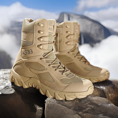 Herren Stiefel Tactical Outdoor Rutschfest Knöchelschutz