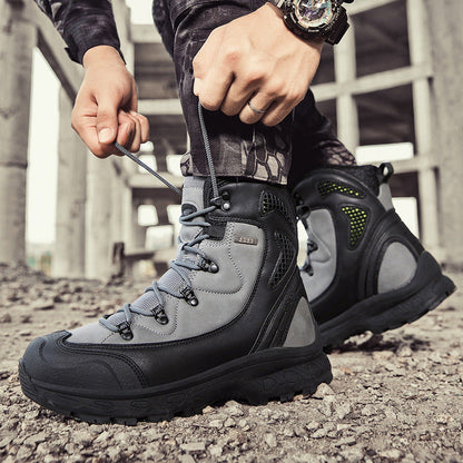 Herren Wanderstiefel Wasserdicht Robust Outdoor Schuhe