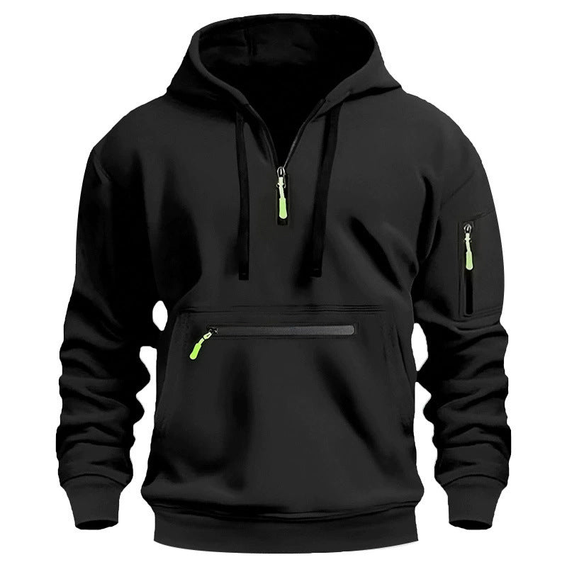 Funktionspullover Herren Sportlich Wasserabweisend