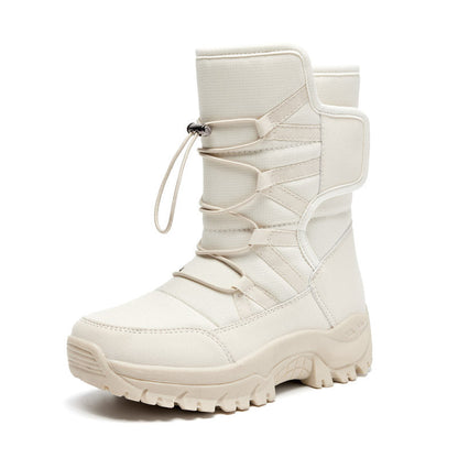 Wasserdichte Winterstiefel Damen Isoliert Rutschfest