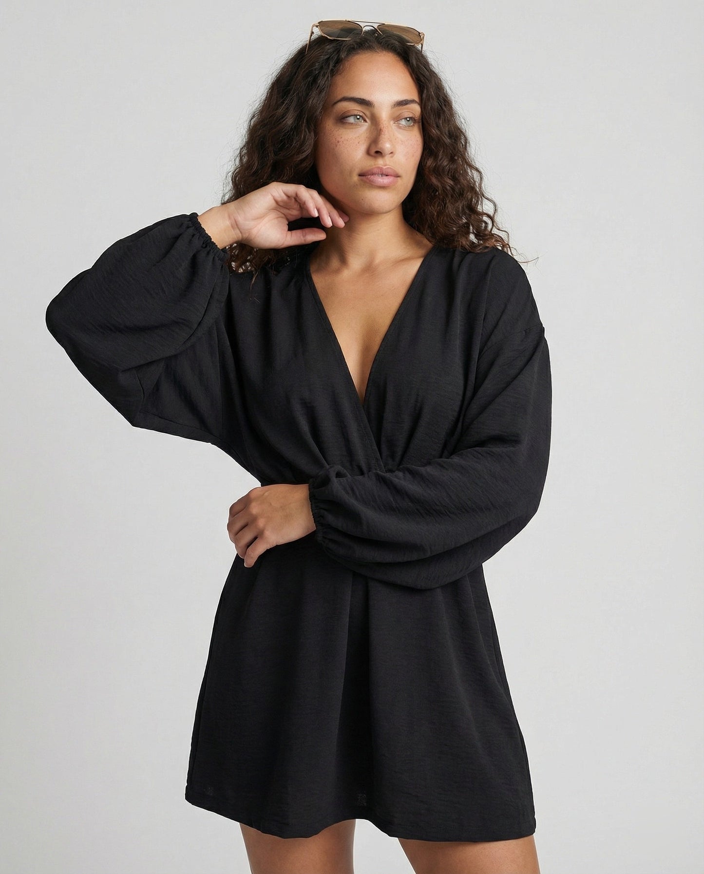 Damen Kimono-Jacke Sommerlich Leicht Locker