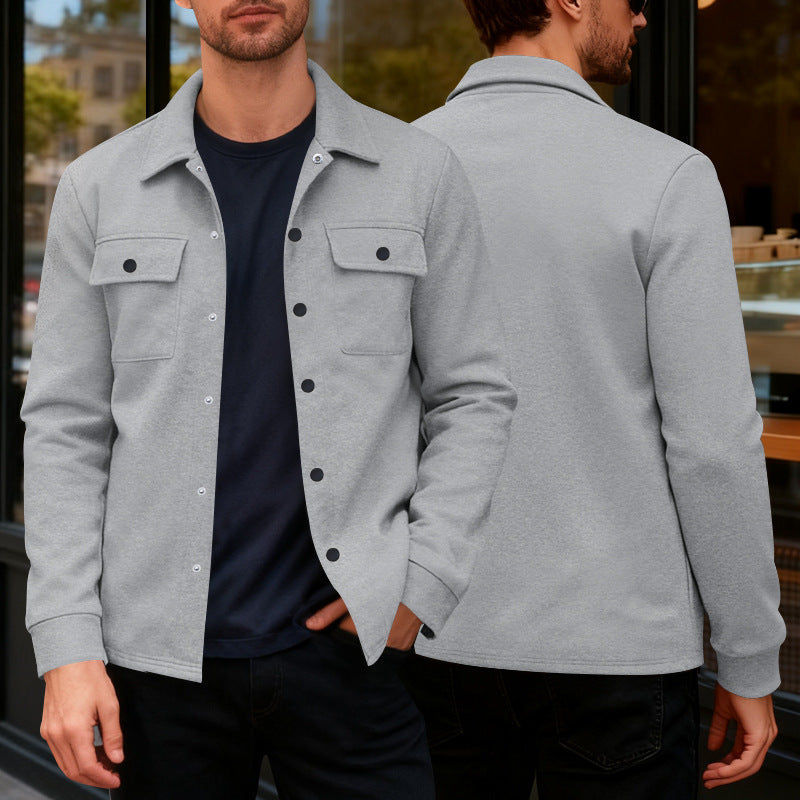 Herren Jacke Modern mit Taschen Wasserabweisend