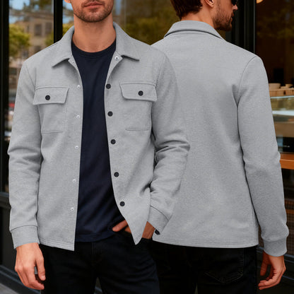 Herren Jacke Modern mit Taschen Wasserabweisend