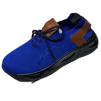 Damen Sneaker Sportlich atmungsaktiv mit elastischem Riemen
