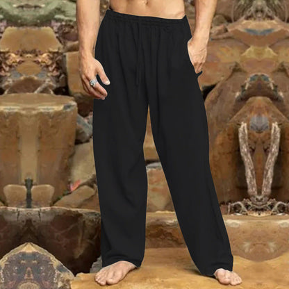 Bequeme Herrenhose Freizeithose Elastischer Bund