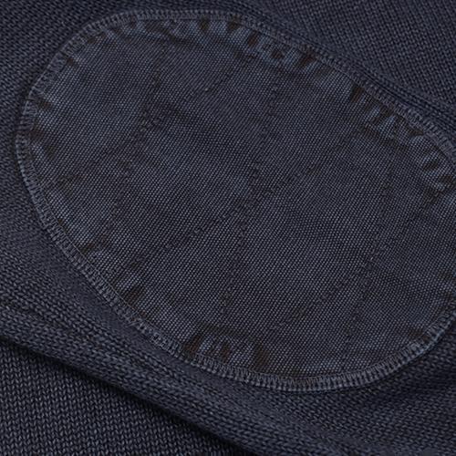 Herren Strickpullover Fein Rundhals Elastisch Modern