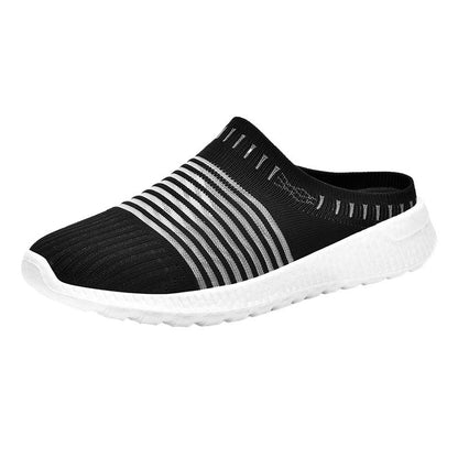 Damen Sneaker Bequem Atmungsaktiv Slip-OnSchuhe