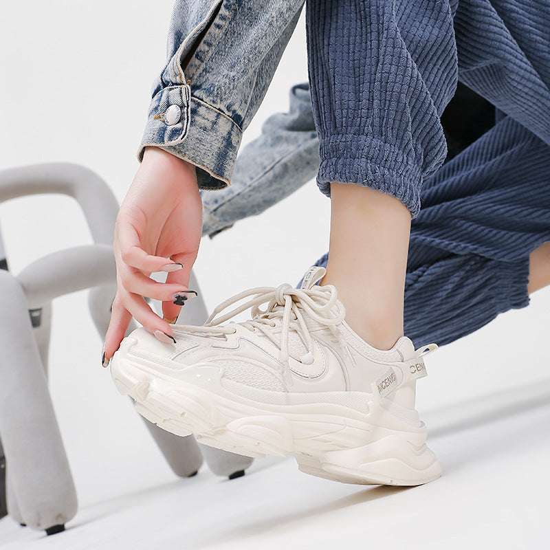 Damen Sneaker Sportlich Atmungsaktiv Gepolstert Trend