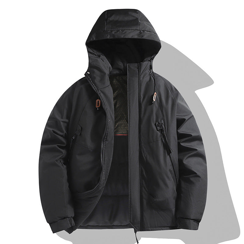 Herren Funktionsjacke Wasserdicht mit Kapuze Isolierung