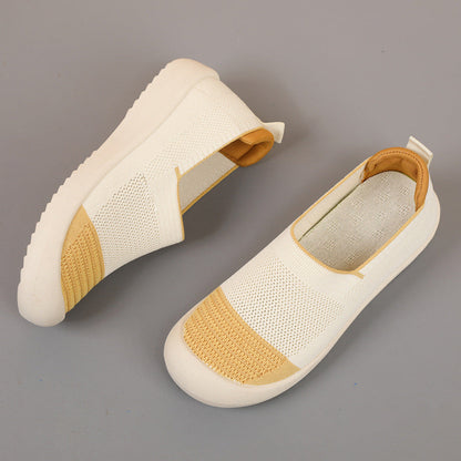 Damen Sneaker Atmungsaktiv Slip-On mit weicher Sohle