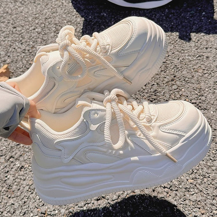 Damen Sneaker Komfortabel Voluminös mit Dämpfung