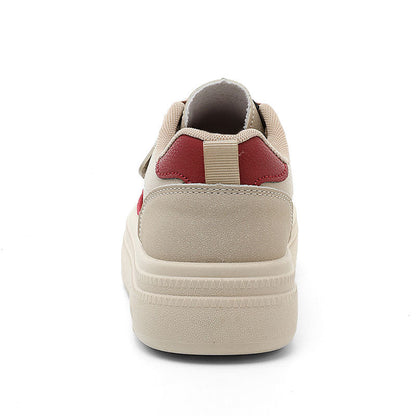 Damen Plateausneaker Sportlich Komfortabel Mode