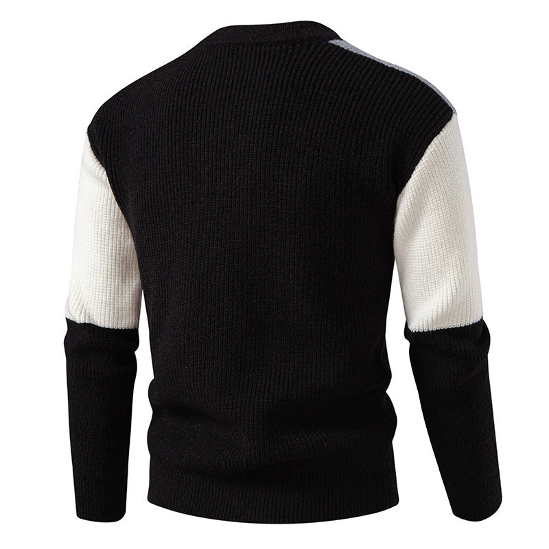 Herren Pullover Strick Modern Komfortabel