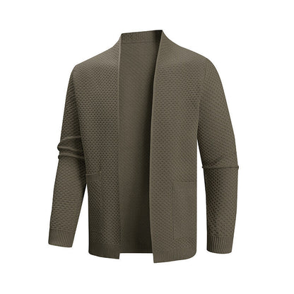Herren Strickjacke Modern mit Taschen Großstadtchic