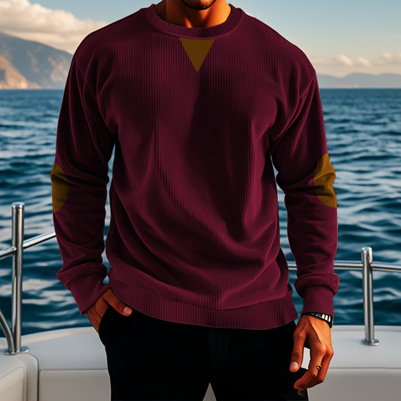 Herren Strickpullover Eleganter Moderner Pullover für Männer