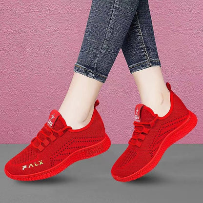 Damen Sneaker Leicht Atmungsaktiv Freizeitschuhe