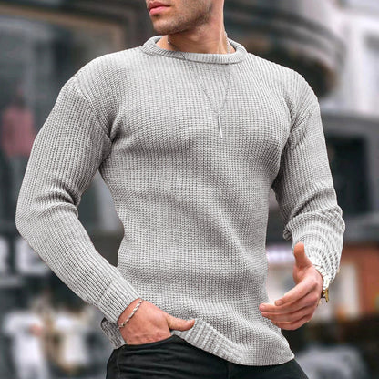 Herren Strickpullover Strukturiert Modern Berlin Style