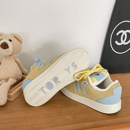 Damen Sneaker Weiches Wildleder Bunt Modisch