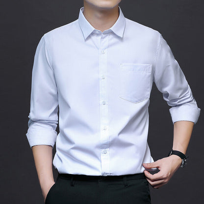 Herren Businesshemd Atmungsaktiv Elegant Modern