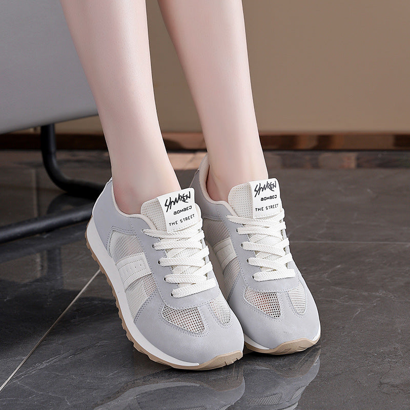 Damen Sneaker Bequem atmungsaktiv mit Stoßdämpfung