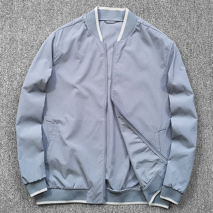 Herren Steppjacke Kontrastkragen Warm Modern Style