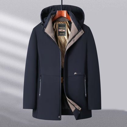 Herren Funktionsjacke Winddicht Wasserdicht Mit Taschen - BerlinGlamour