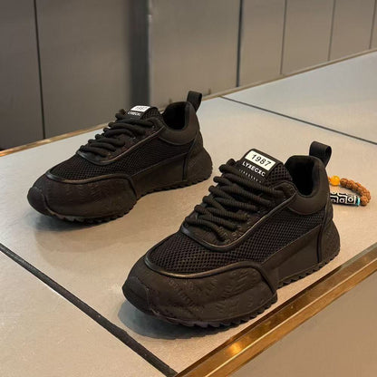 Damen Sneaker Sportlich Atmungsaktiv Laufschuhe Mode
