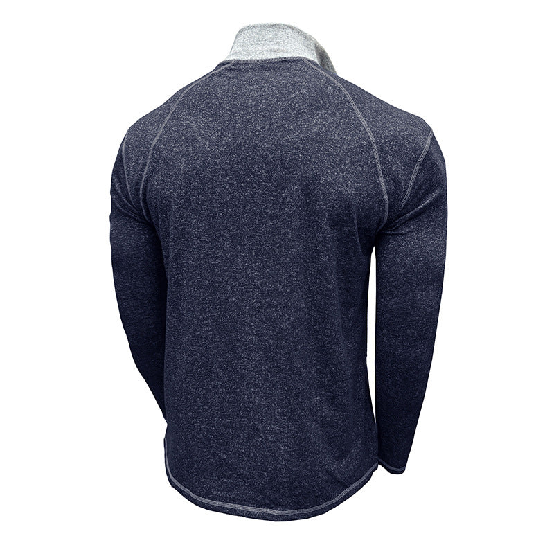 Herren Funktionspullover Stehkragen Thermo Soft