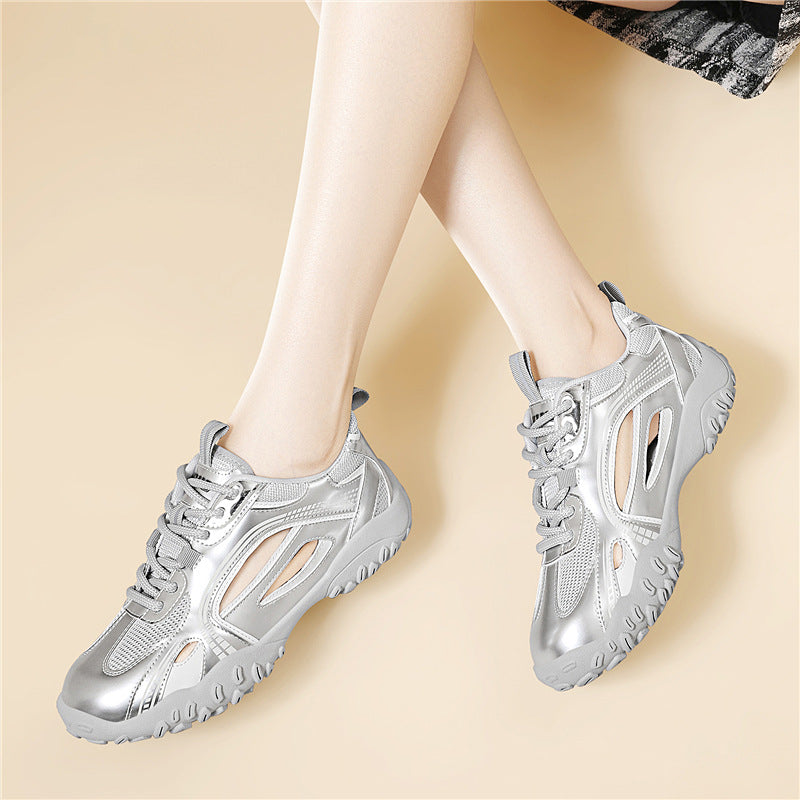 Damen Laufschuhe Atmungsaktiv Leicht mit Sohlen Support